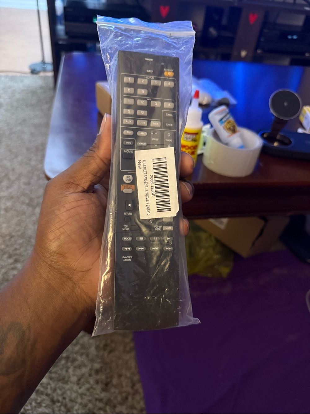 Universal Black Remote Control - Multi-Device - Picture 6 of 9